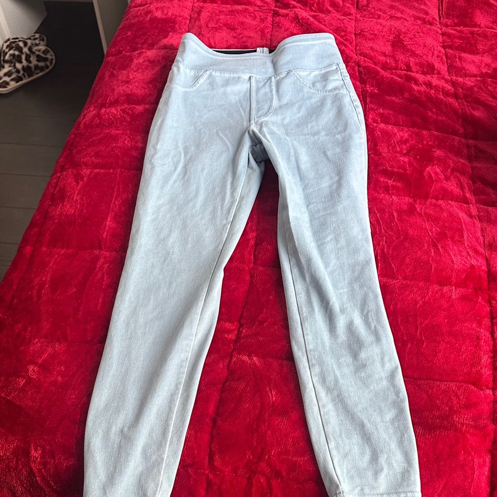 HALARA Light Blue Women's Jeggings - Stretch Skinny